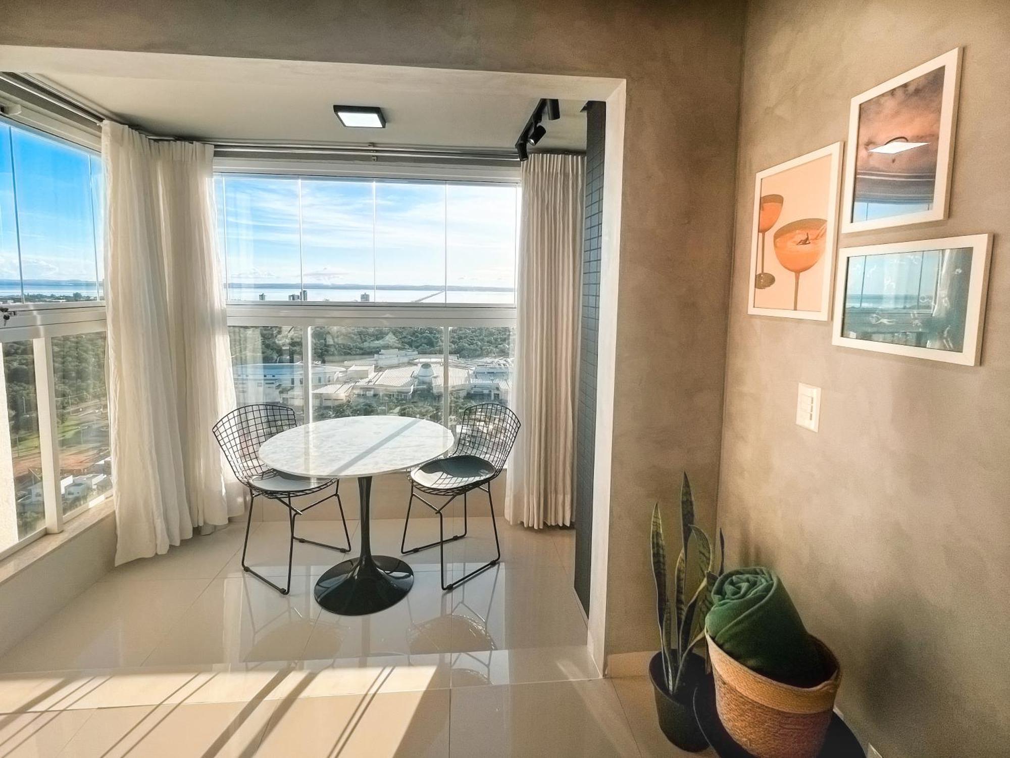 Palmas Experience - Apartamento Vista Lago, Proximo Ao Shopping Luaran gambar